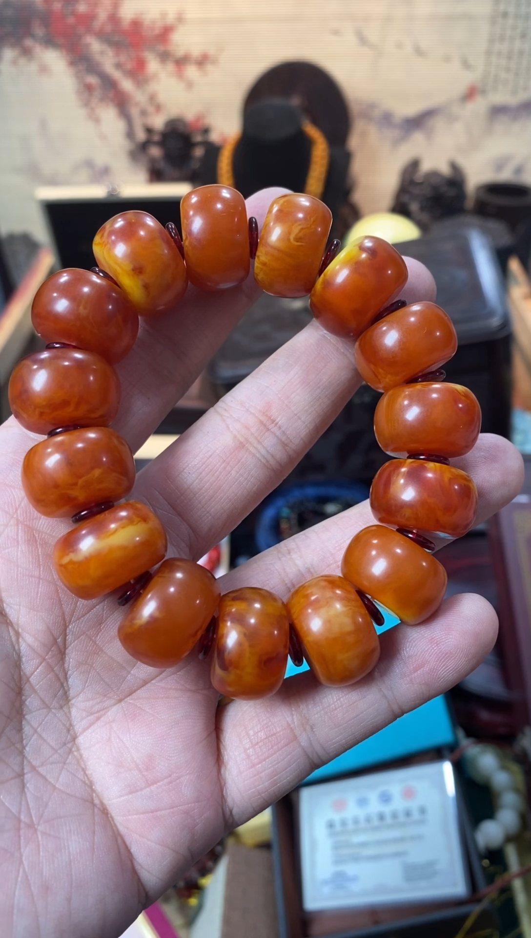 未镶嵌颈饰蜜蜡松香直播推荐直播推荐