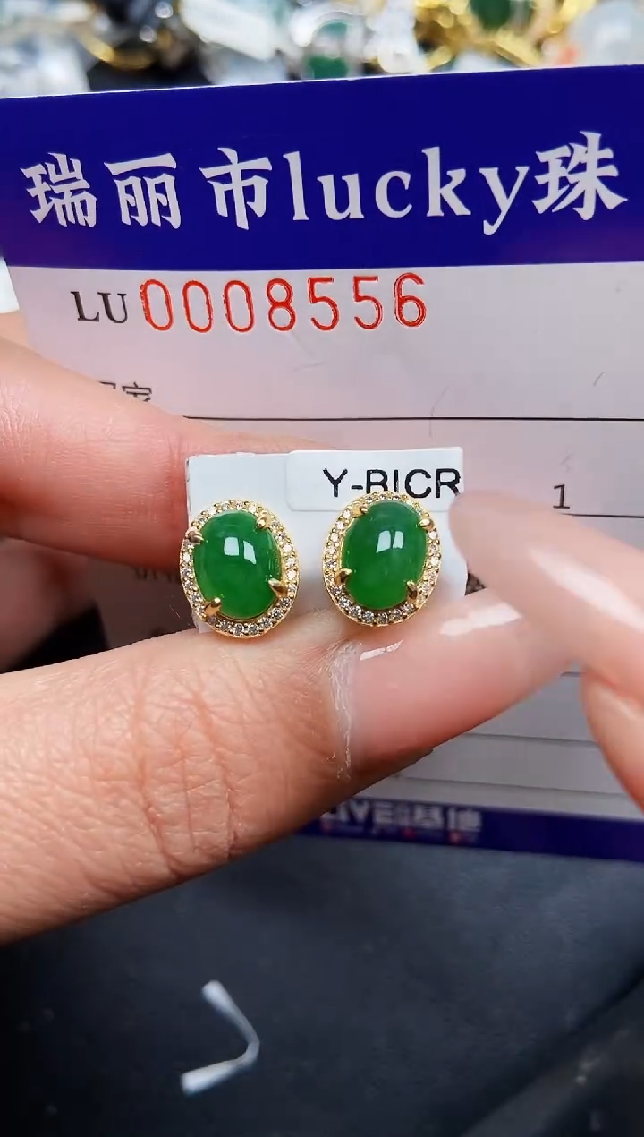 【闪购商品】翡翠颈饰银S925镶嵌8556