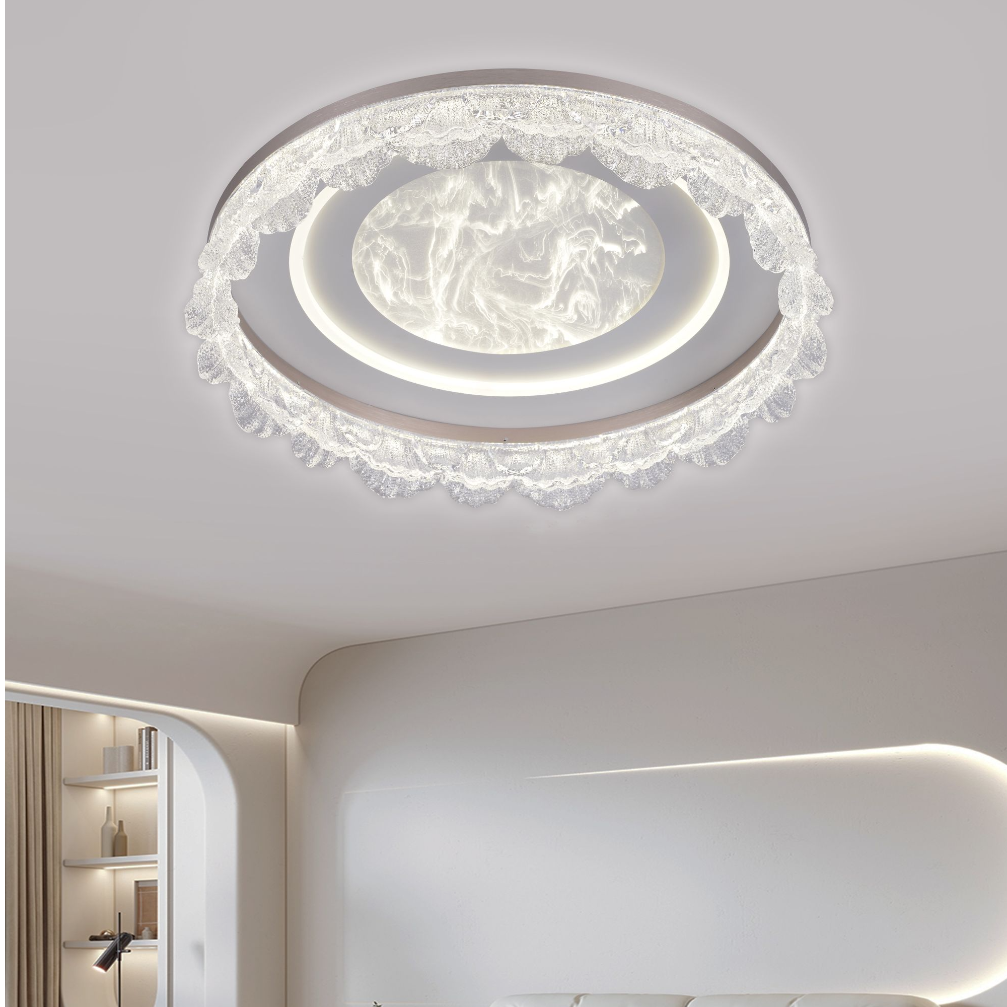 2025最新款吸顶灯卧室灯高级感轻奢大气客厅灯卧室灯轻奢高级感