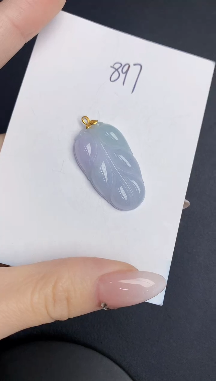 【闪购商品】翡翠颈饰18K金镶嵌00000000000