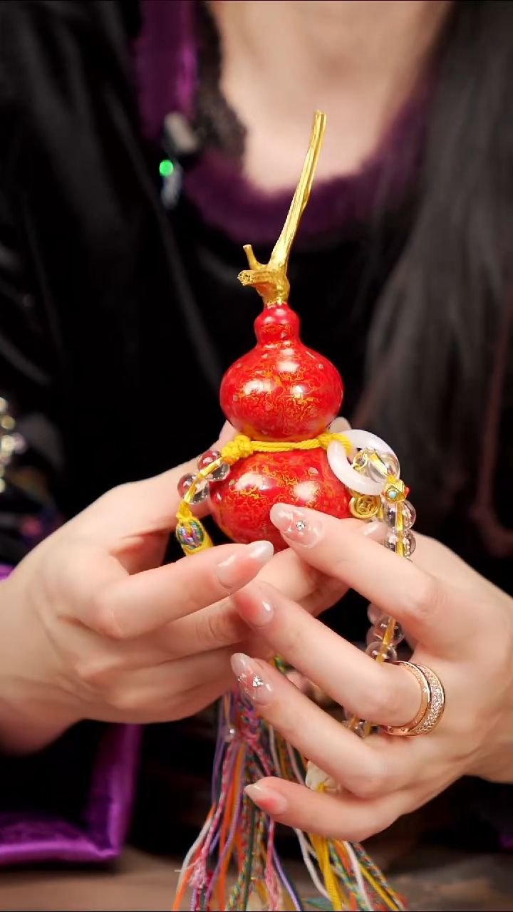 【闪购商品】31易林漂漆车挂手捻葫芦----168