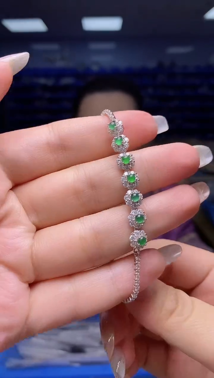 未镶嵌手链翡翠SL4814SL4814