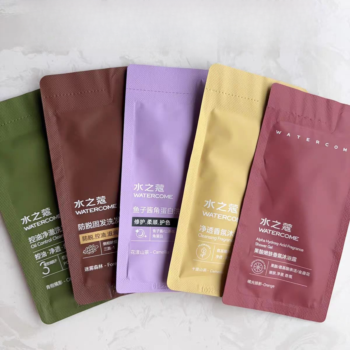 【马鞭草纯露】水之蔻香氛洗发水袋装