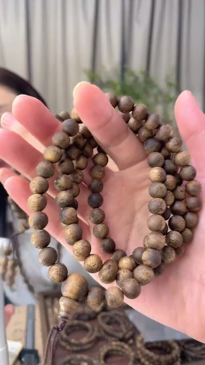 沉香手串天然沉香，假一赔四