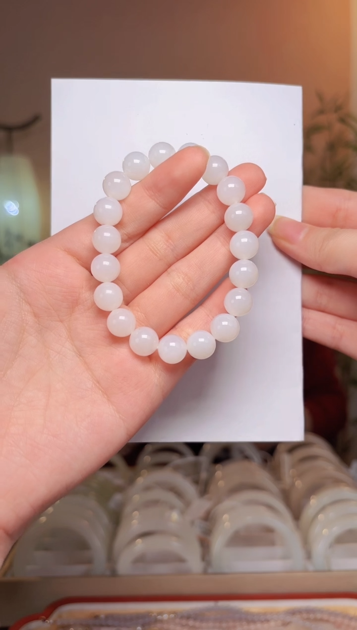 【闪购商品】和田玉挂件未镶嵌手串卡10