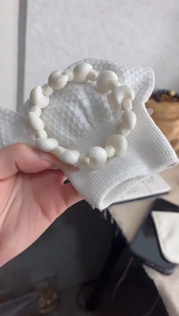 【闪购商品】菩提根/象牙果手串象牙果月亮方糖16.5mm手串