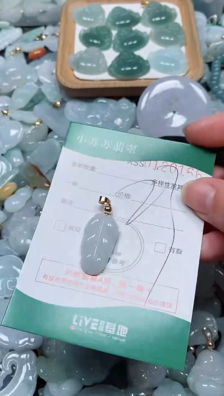 【闪购商品】翡翠颈饰未镶嵌闪购商品0120166