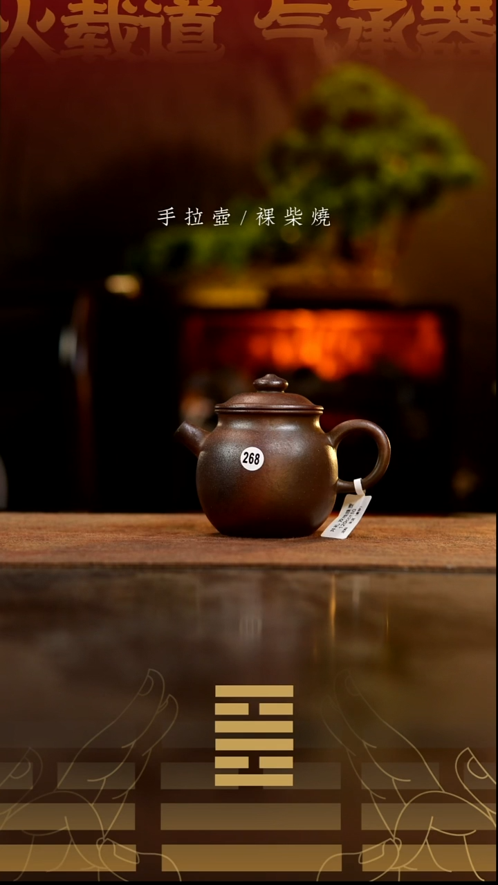 茶壶紫砂双线巨轮壶268