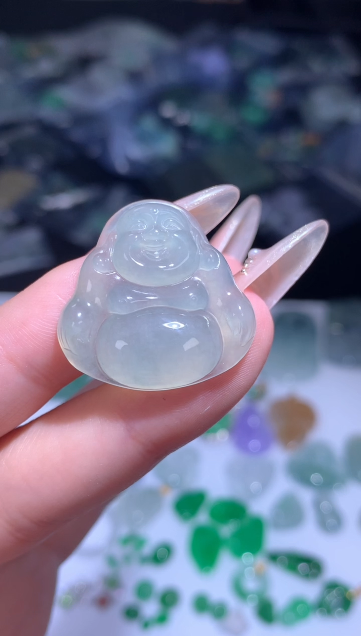未镶嵌定制翡翠佛公