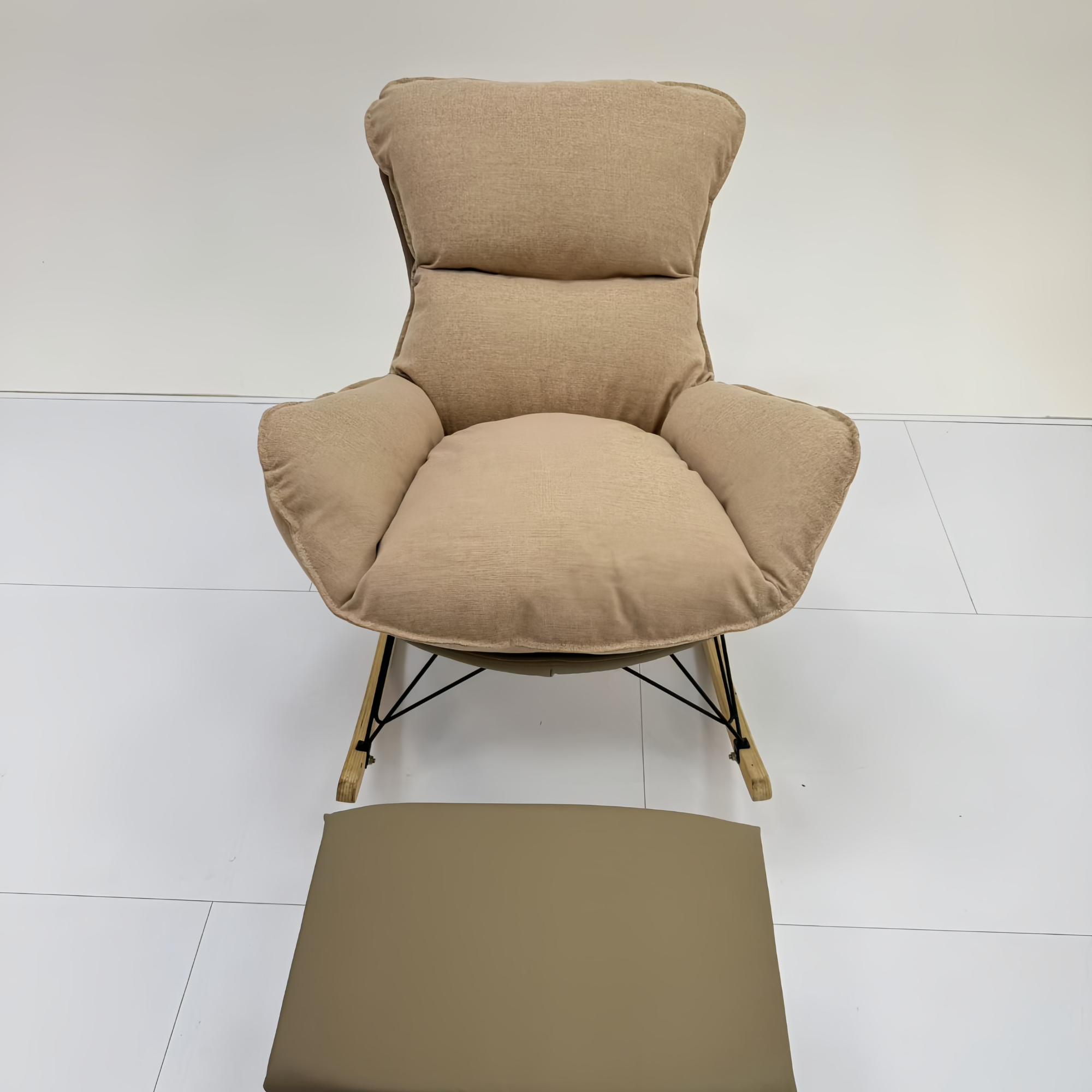 定制款香云纱版轻奢客厅创意阳台躺椅北欧椅子家用简约个性榻榻米