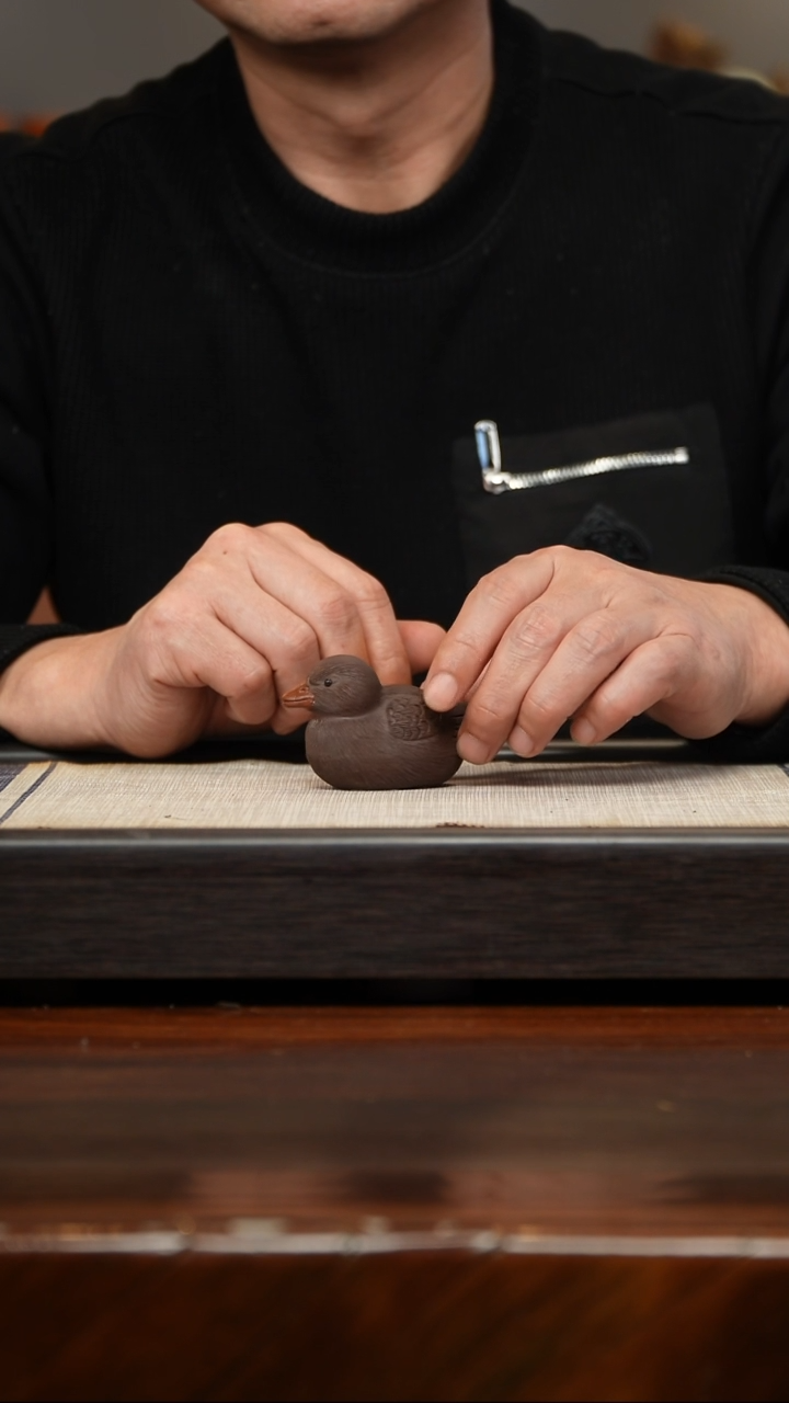 【闪购商品】紫砂茶壶紫砂茶宠鸳鸯