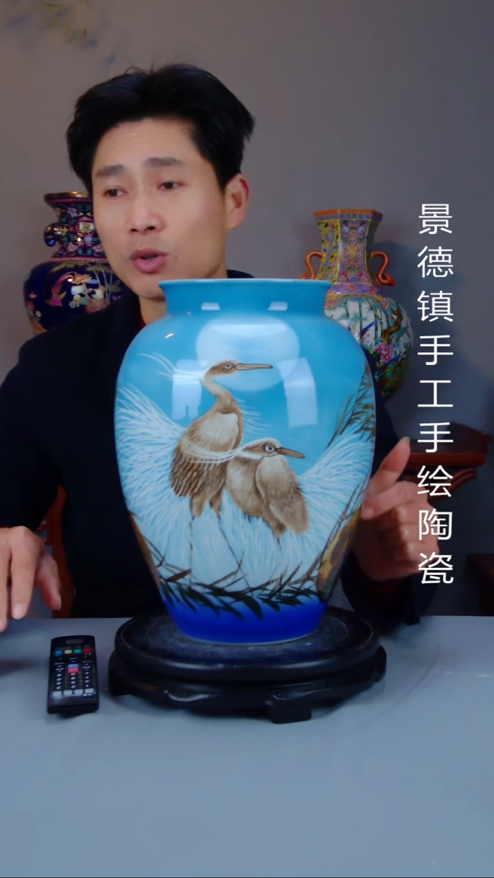 摆件景德镇手工手绘陶瓷20