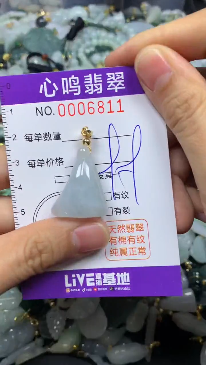 【闪购商品】翡翠颈饰未镶嵌闪购006811