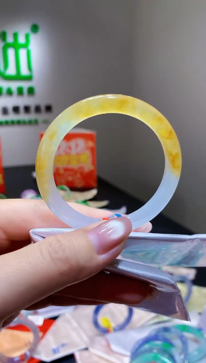 未镶嵌手镯翡翠k666天然A货缅甸翡翠52.1