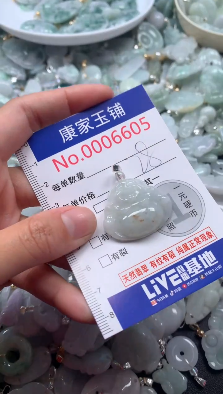 颈饰未镶嵌翡翠6605