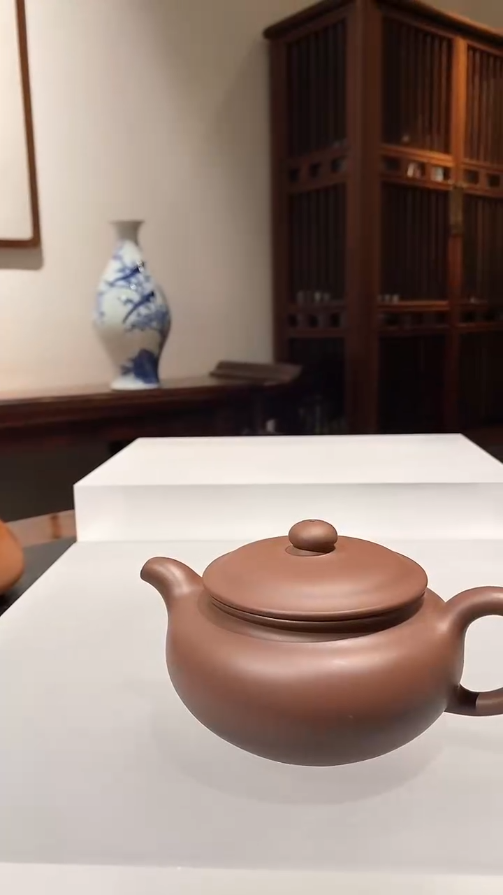 【闪购商品】紫砂茶壶紫泥扁腹