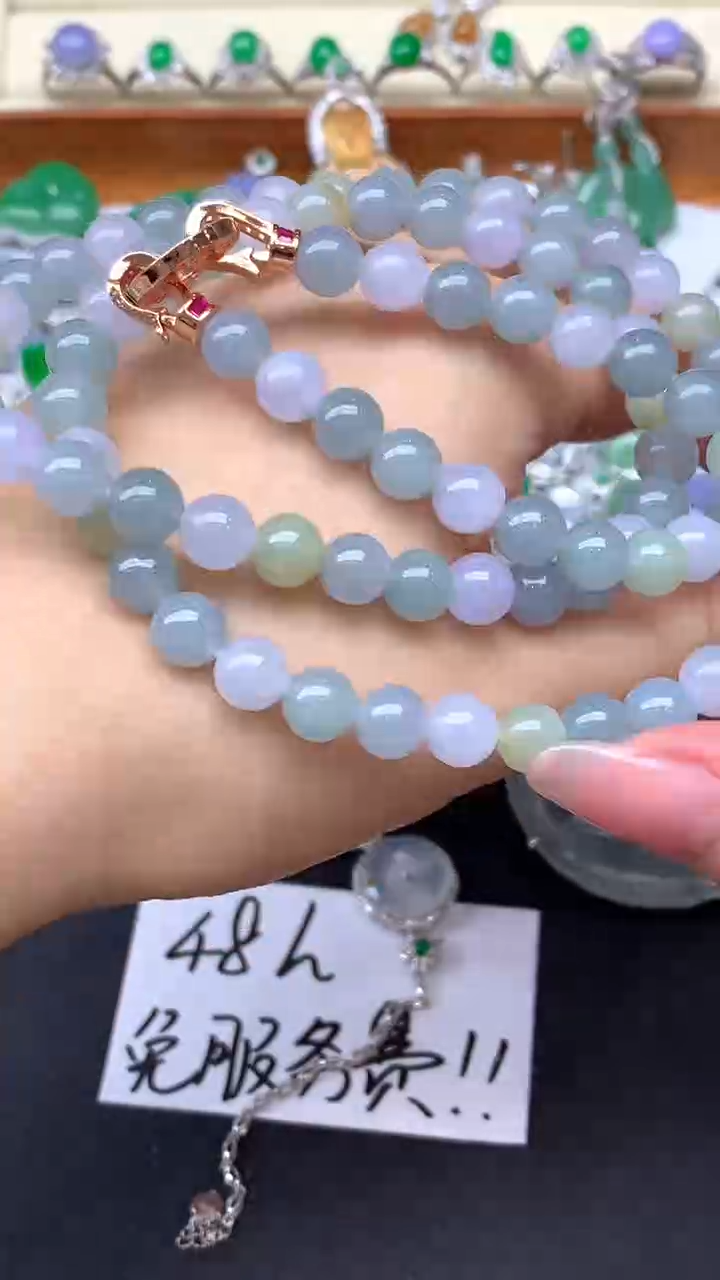 【闪购商品】翡翠手串未镶嵌154-天然翡翠