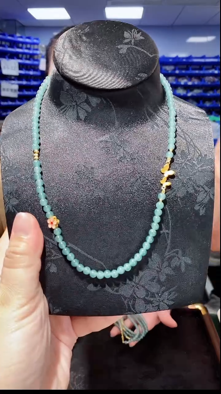 颈饰未镶嵌翡翠CL7126