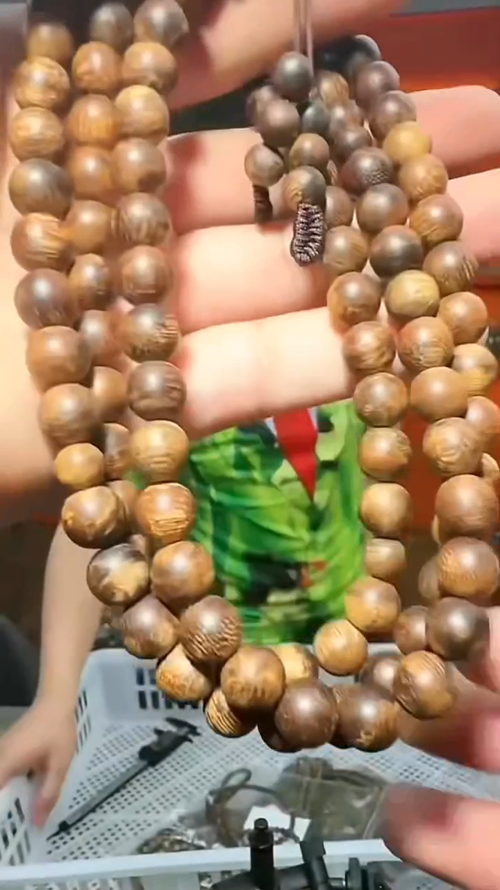 沉香手串166号沉水大叻46g0.9多样性发一