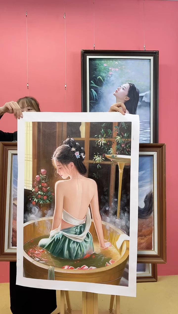 【闪购商品】油画尺寸60*90画芯（不含框）