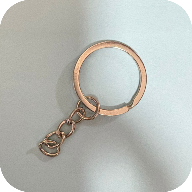 钥匙扣批发银色字节链圈金色配件龙虾扣玩具