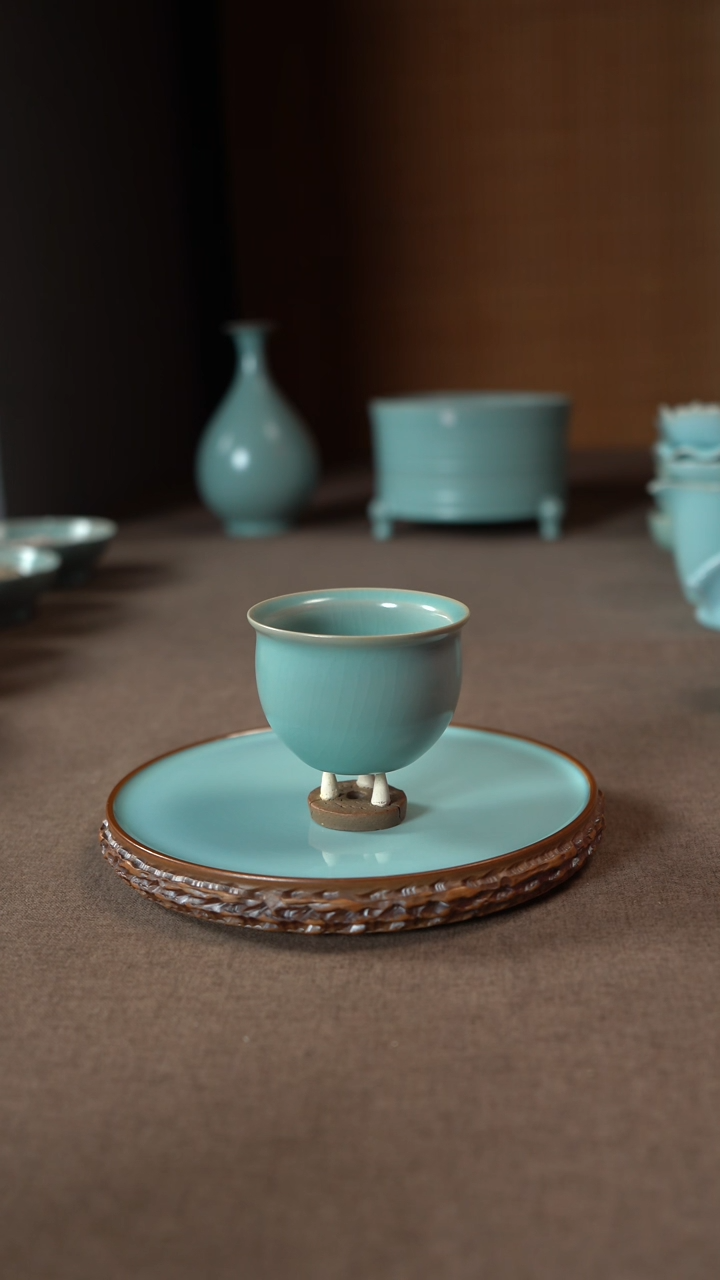 【闪购商品】汝瓷主人杯碗壶瓶樽洗