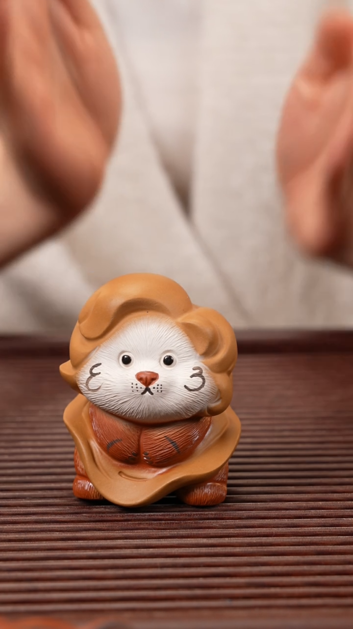 【闪购商品】紫砂茶宠梦露萌虎