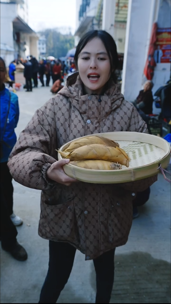 中国大陆代卖农家婆婆家冬笋3斤