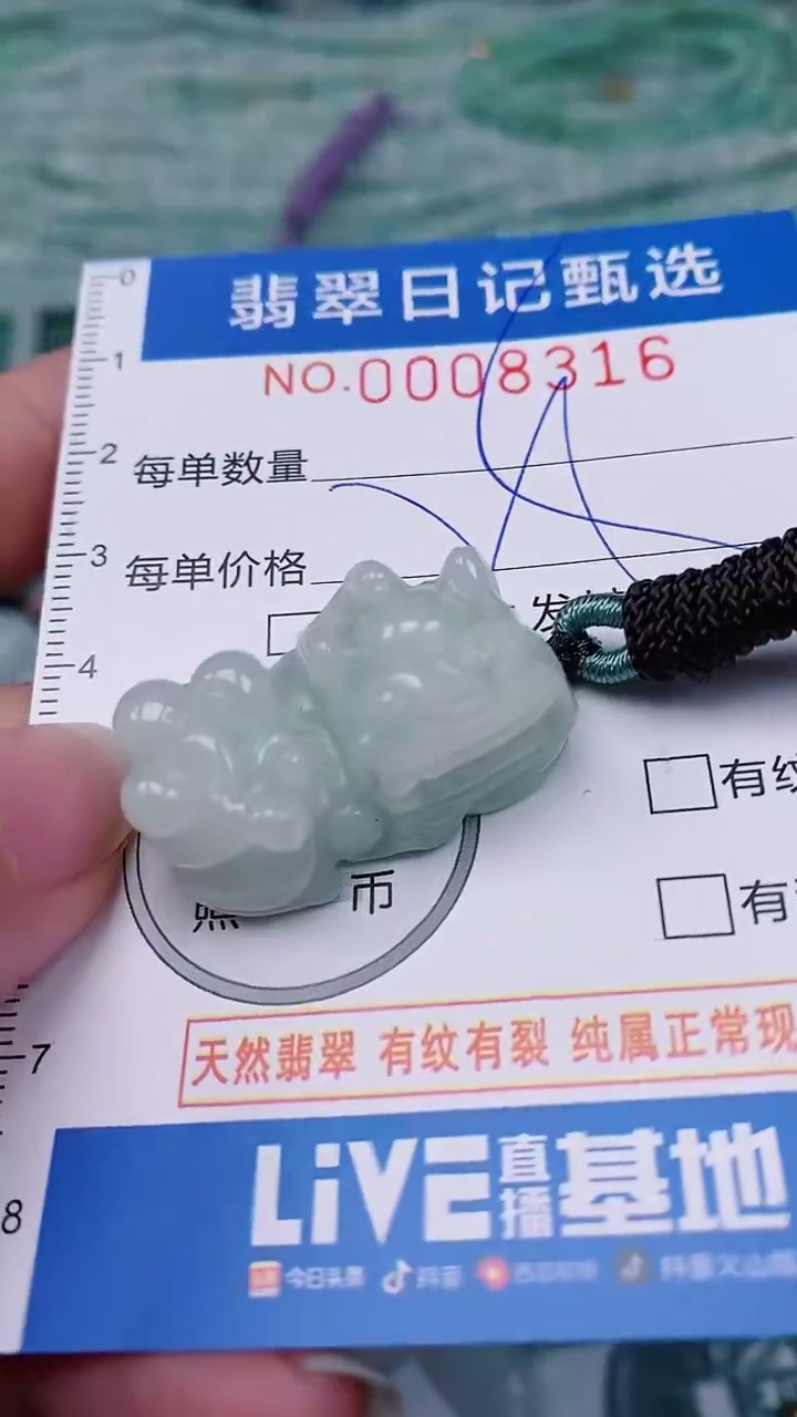 【闪购商品】翡翠颈饰未镶嵌00008316