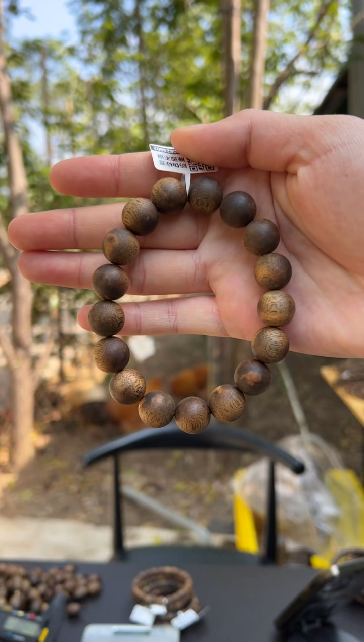 【闪购商品】沉香手串15克绿奇楠1.3手串