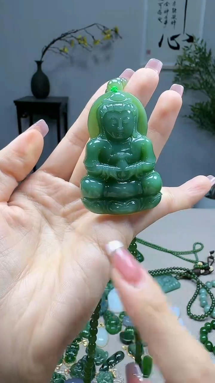 未镶嵌和田玉挂件1