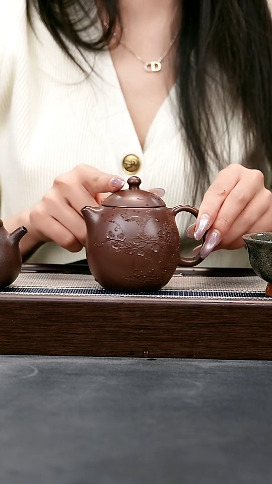 【闪购商品】紫砂茶壶革紫泥龙蛋