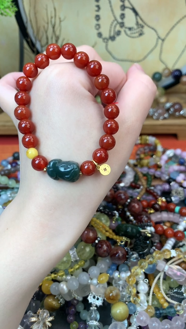 【闪购商品】玛瑙手饰未镶嵌花语轩-226