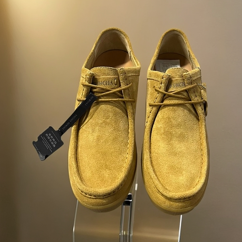 男士时尚休闲牛反绒男鞋