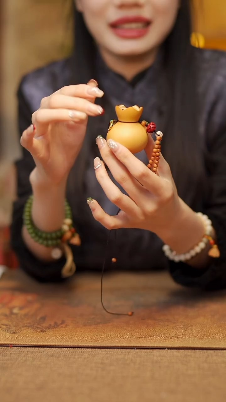 【闪购商品】500宴禾堂天然漆艺小葫芦48