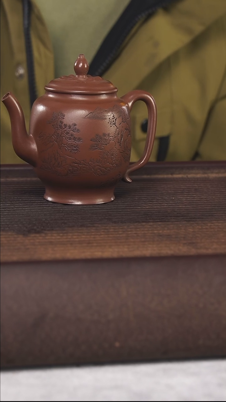 【闪购商品】紫砂茶壶240cc顾氏手工紫砂