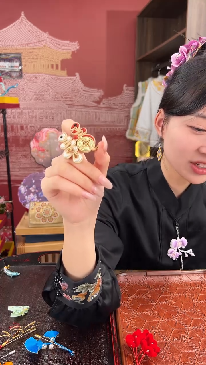 【闪购商品】刺绣苏绣世家非遗手工（胸针）