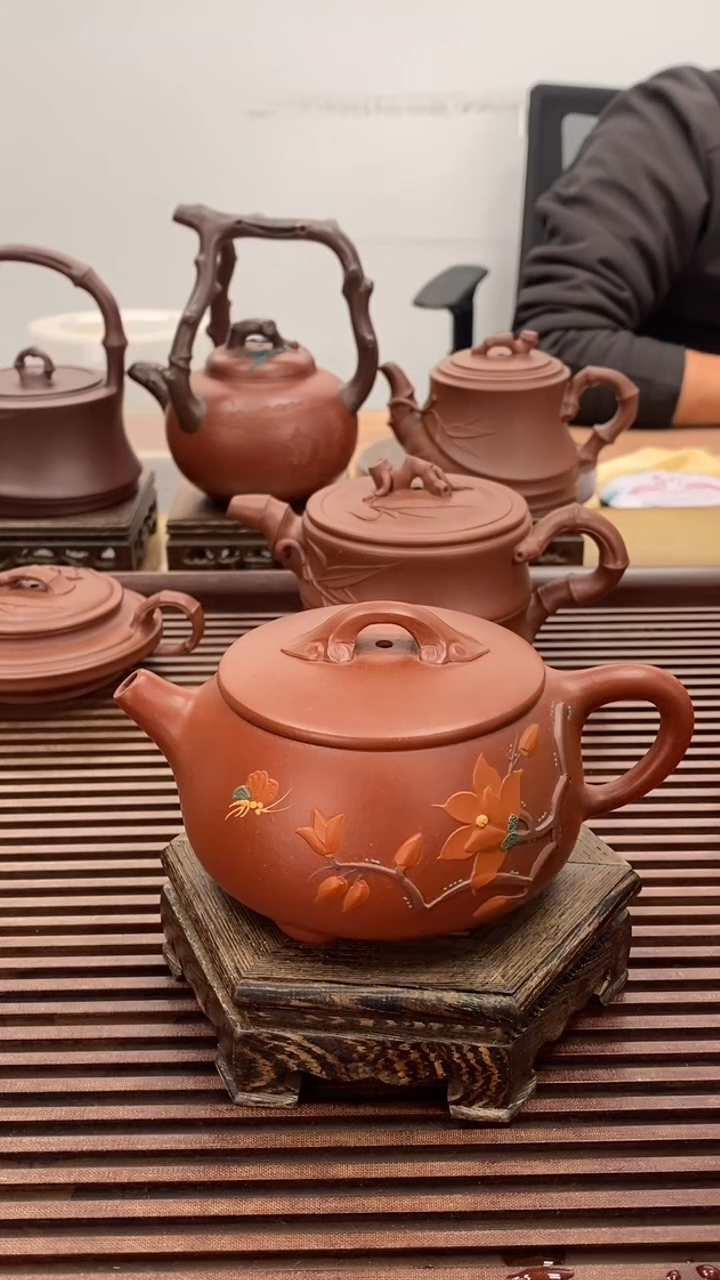茶壶紫砂如意石瓢福利壶