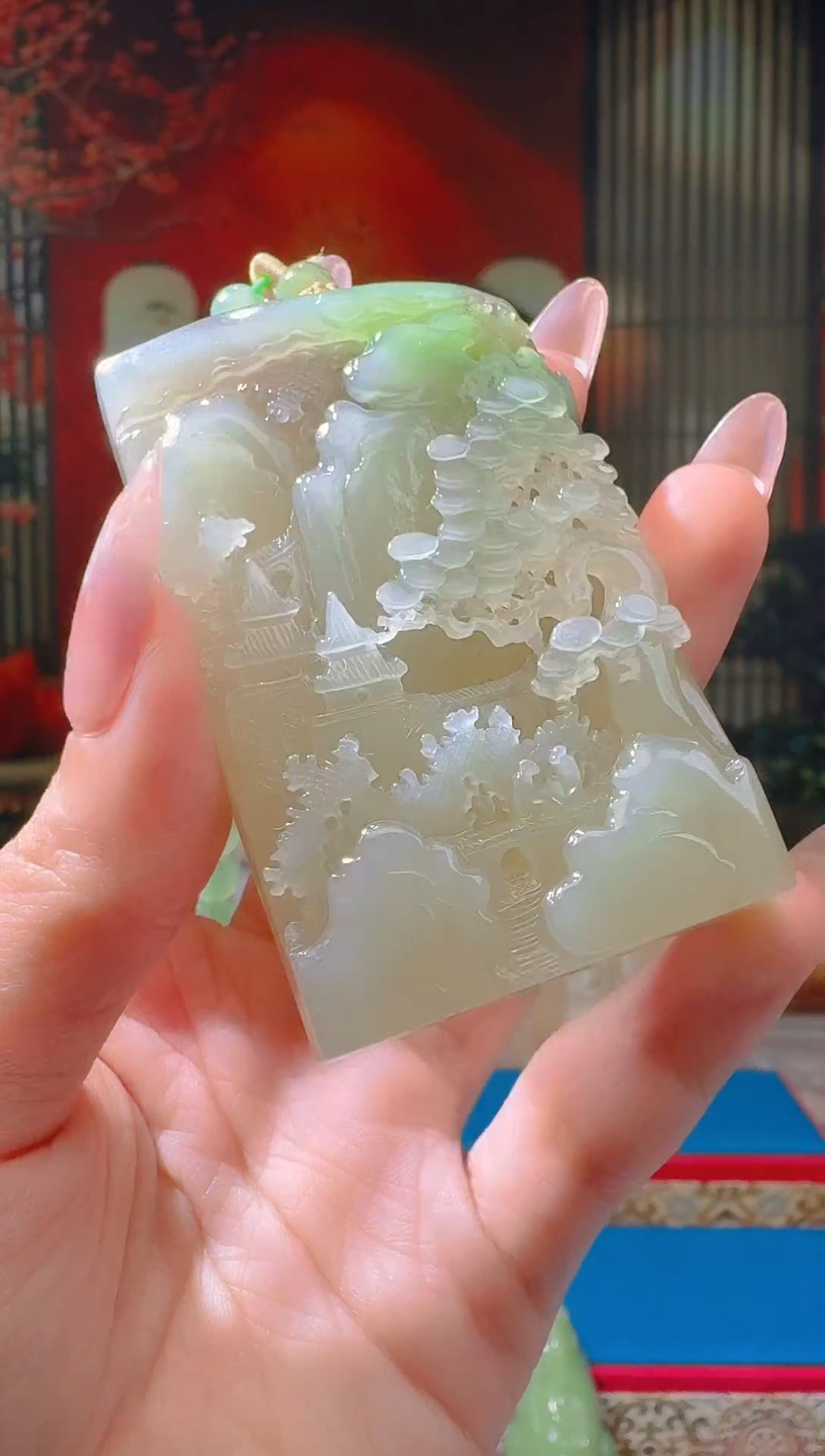 定制和田玉名家匠心馆和田玉多样性发一