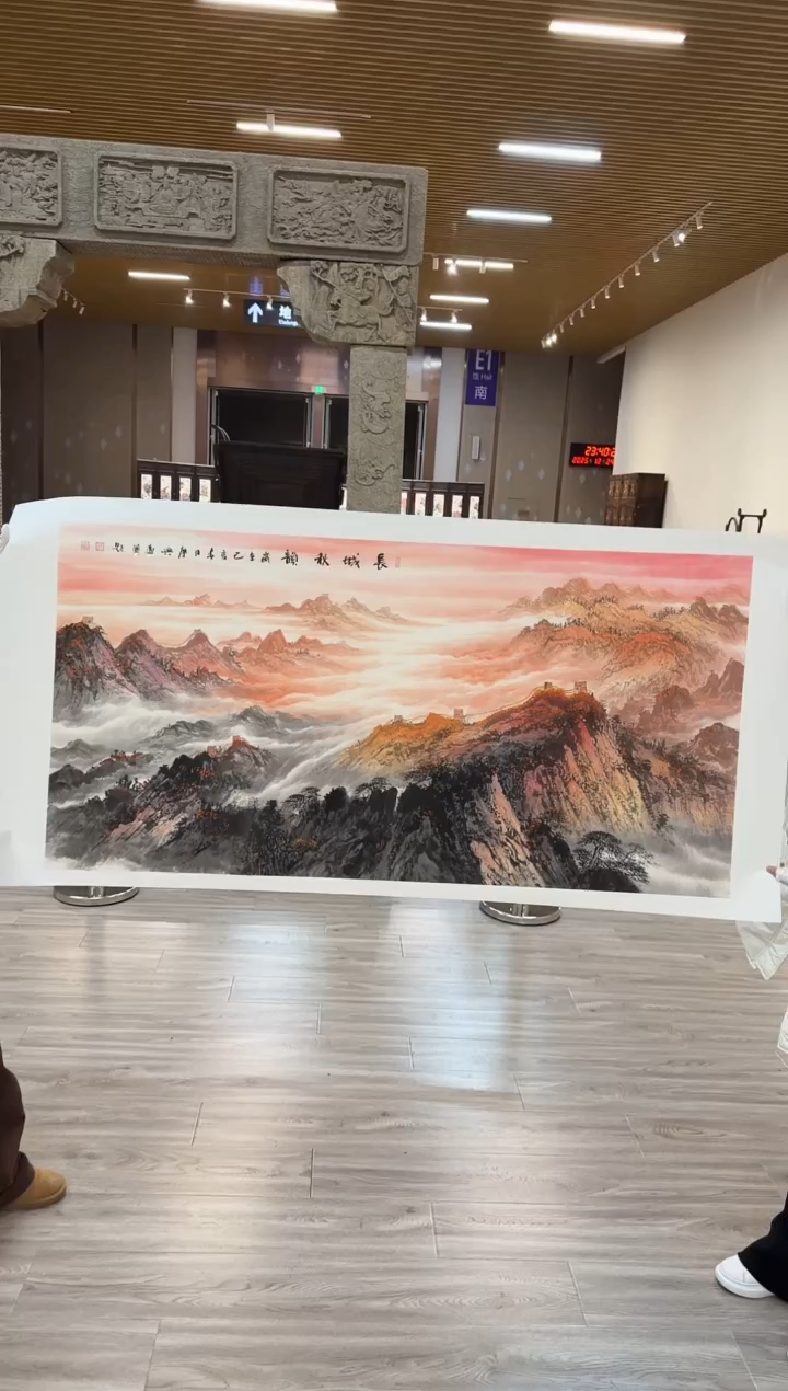 国画37赵隆轩美术馆李庆兴老师作品