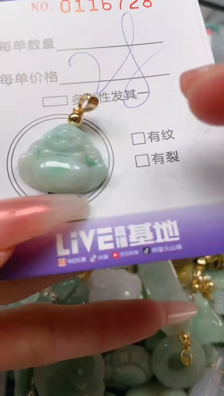 【闪购商品】翡翠颈饰未镶嵌闪购0116728