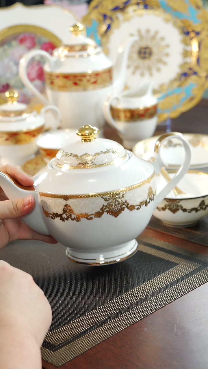 【闪购商品】瓷片茶壶 福利价福利价