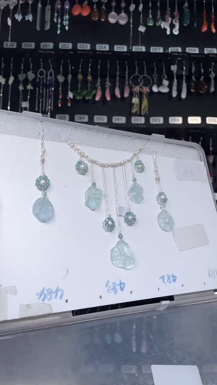 紫晶耳饰银S925镶嵌是瑶瑶呀