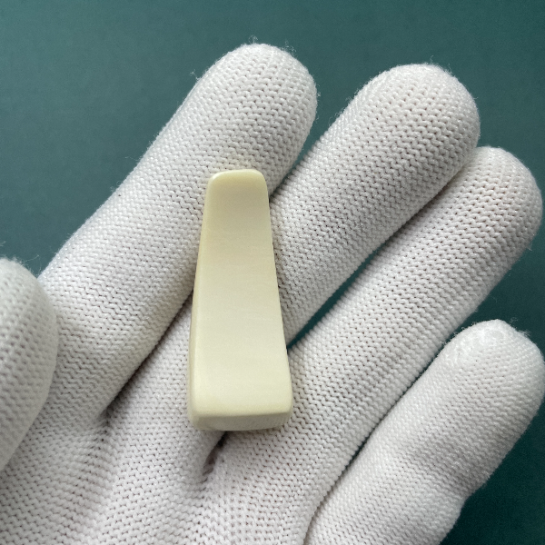 E6168天然猛犸牙牙尖支持鉴定 假一罚四