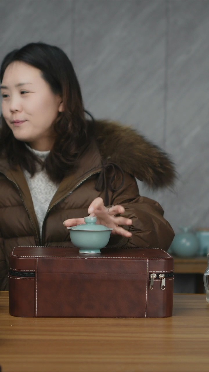 【闪购商品】盖碗仿古小乔盖碗开片一级