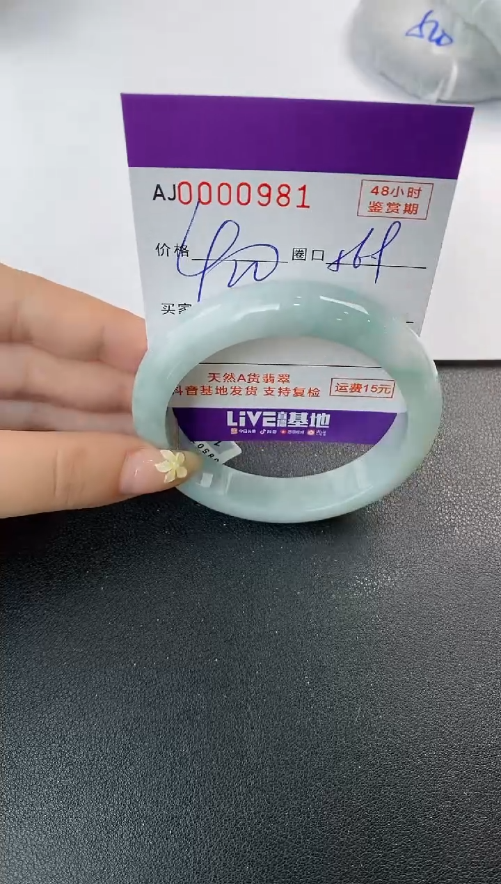 未镶嵌手镯翡翠天然A货翡翠