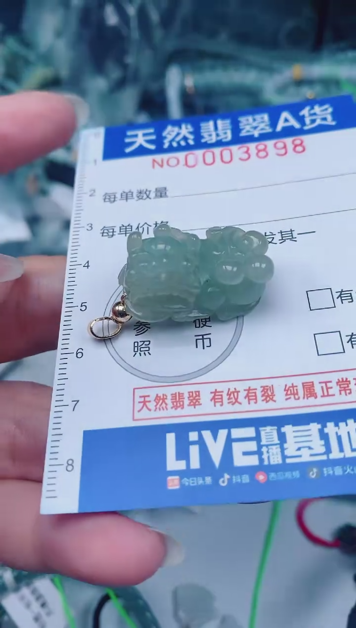 颈饰未镶嵌翡翠00003898