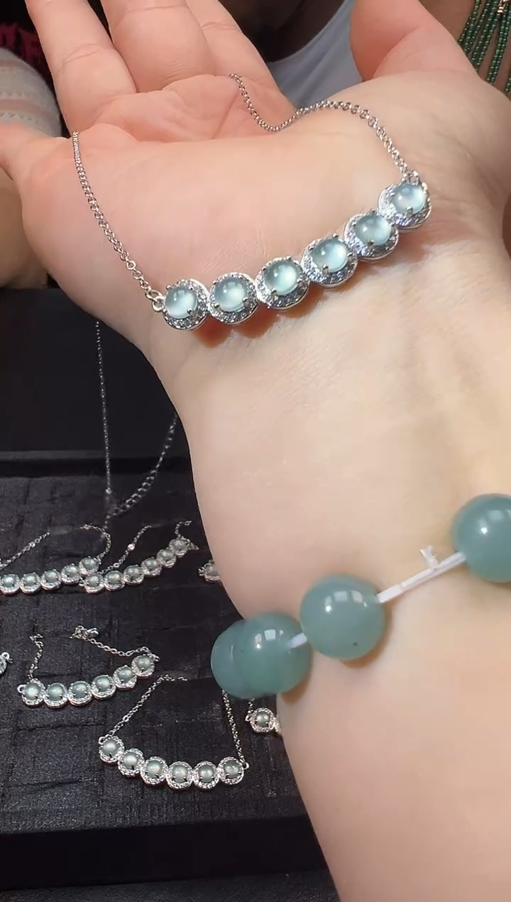 翡翠合金颈饰53142/多样性/发一件