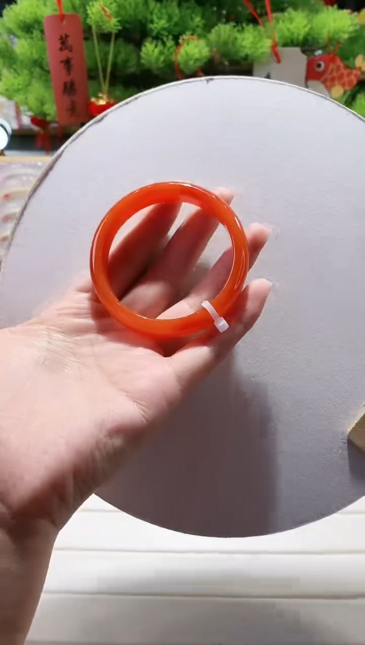 【闪购商品】玛瑙/玉髓手镯未镶嵌139-53.8