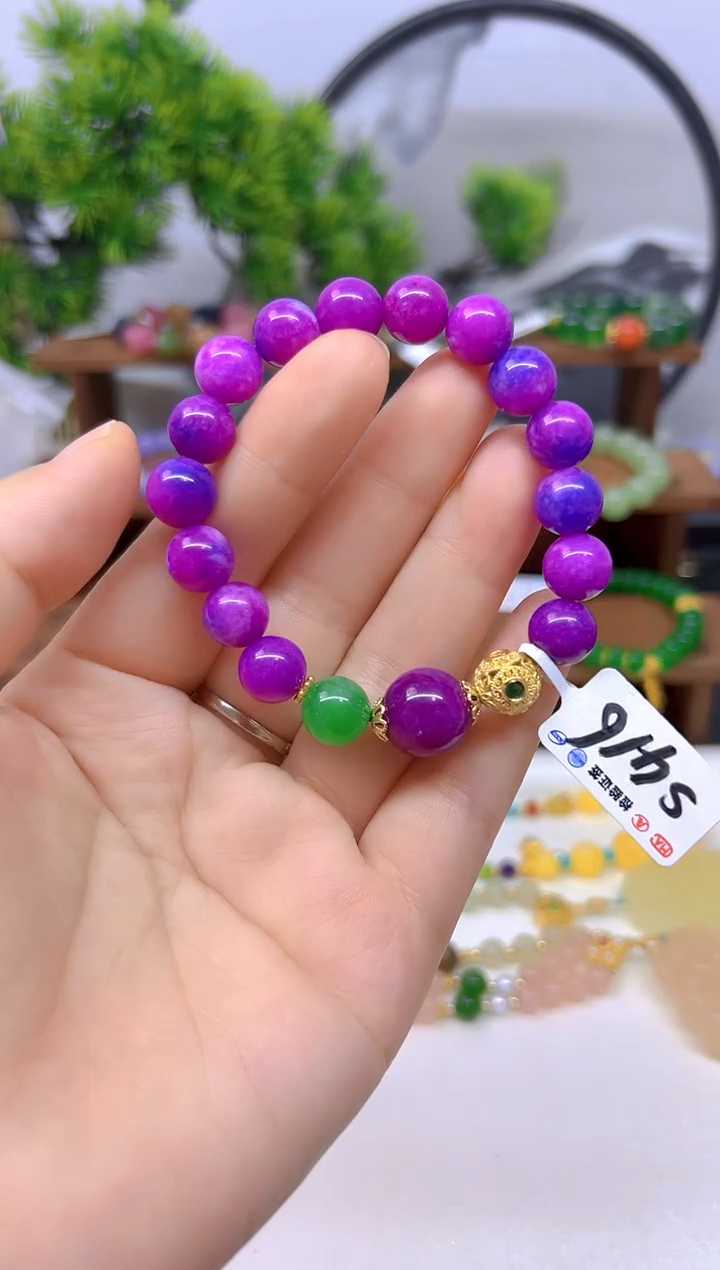 未镶嵌苏纪石（舒俱来）手链S416